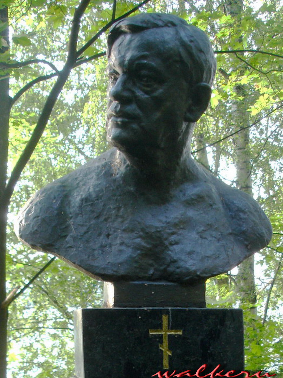 Могила Печковского Н.К. на Шуваловском кладбище