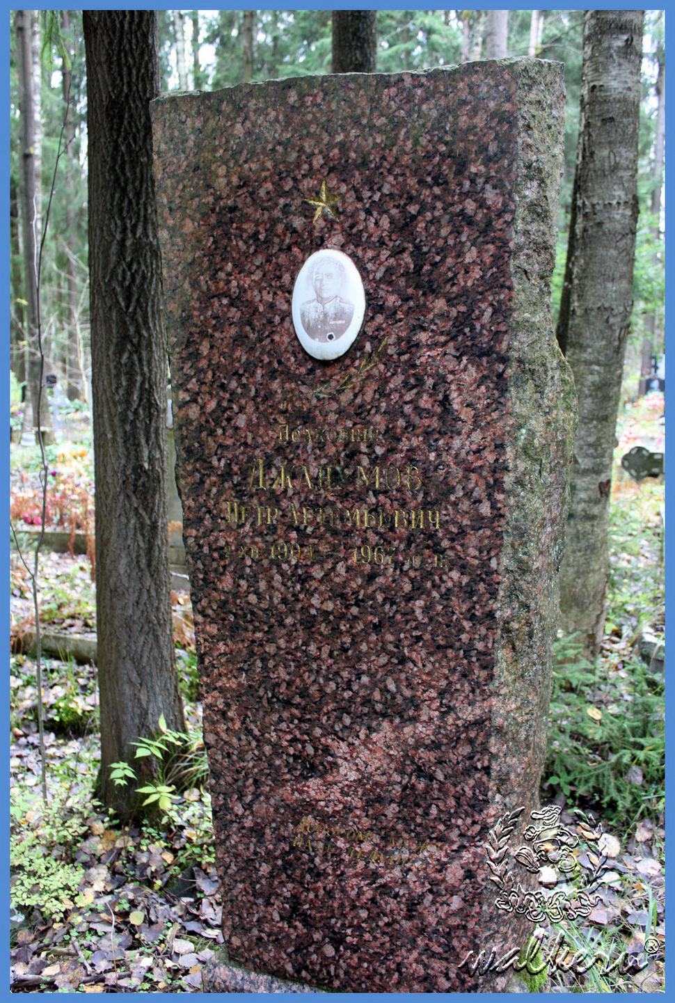 Могила Джанумова П.А. на Северном кладбище