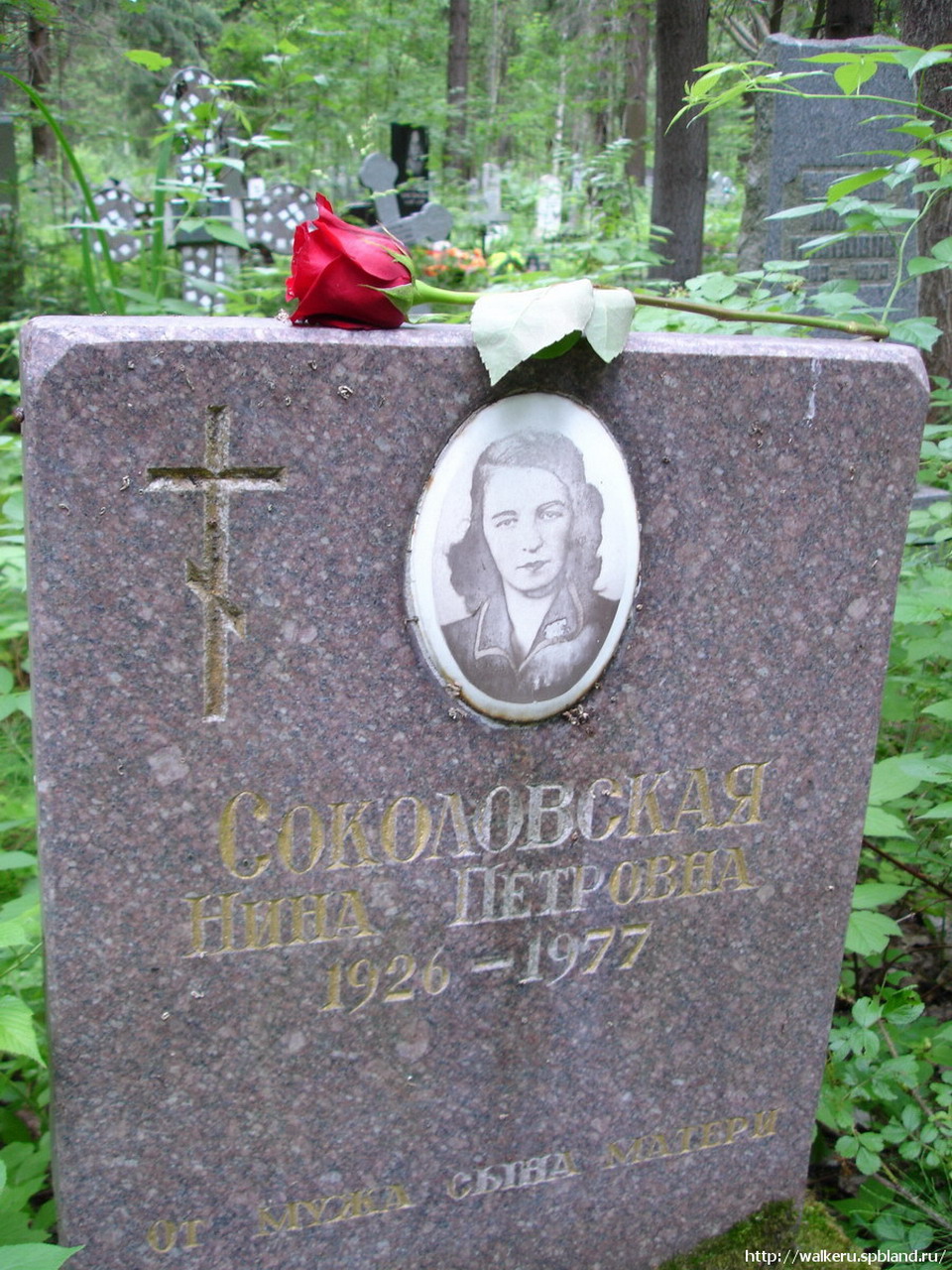Могила СОКОЛОВСКОГО Б.М. на Северном кладбище