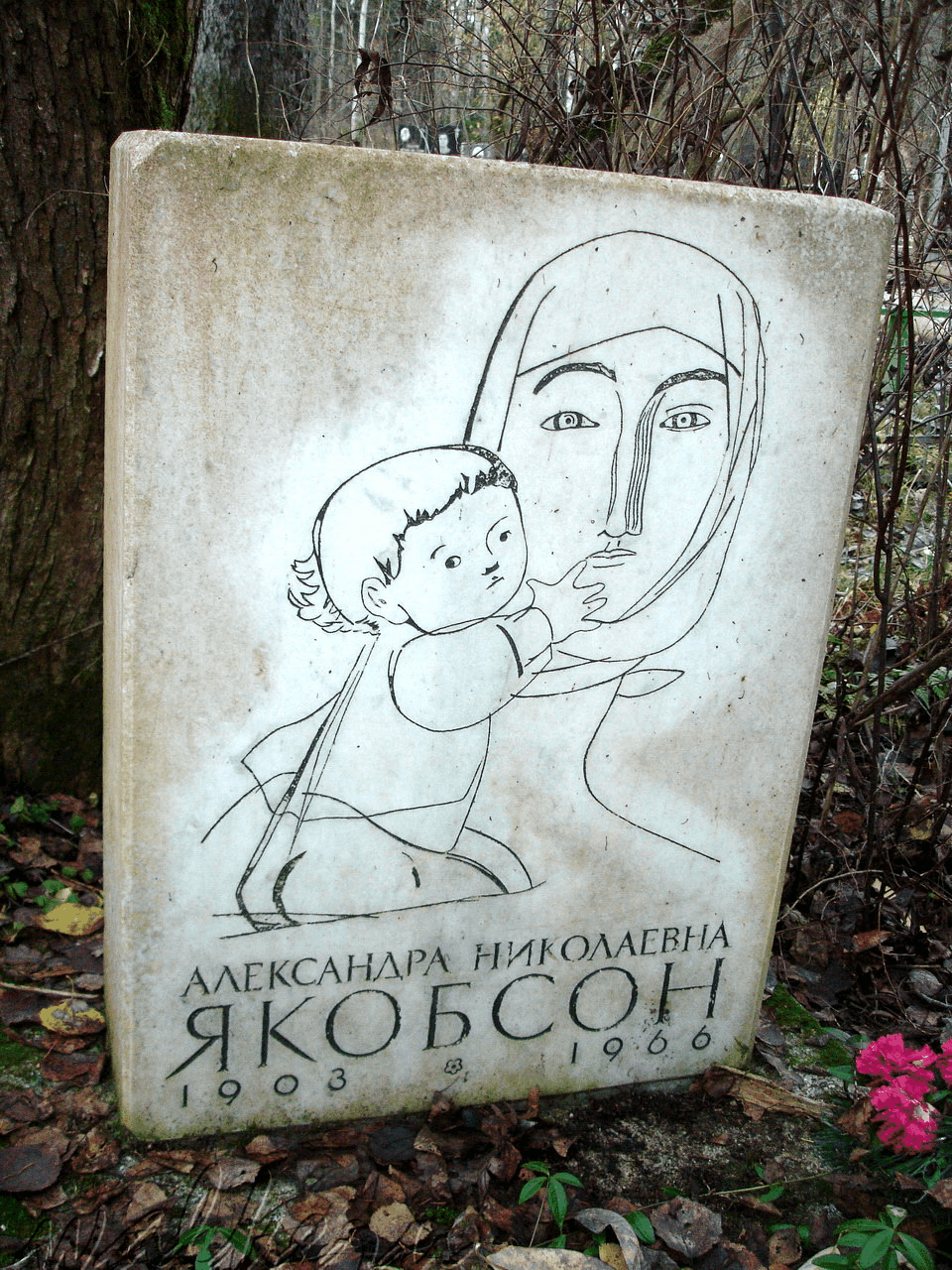 Могила Якобсон А.Н. на Северном кладбище